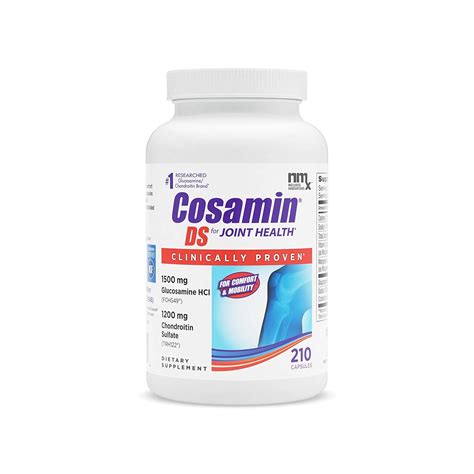 Cosamin DS Joint Health Supplement, Capsules, 210-Count Bottle : Amazon ...