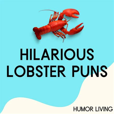 55+ Hilarious Lobster Puns to Laugh Your Claws Off - Humor Living