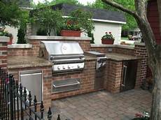 Outdoor Brick Kitchen by Brick Granite Limestone Outdoor Kitchen Traditional Outdoor Brick Kitchen