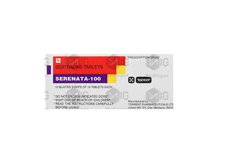 Serenata 100mg Tablet: View Uses, Side Effects, Price and Substitutes