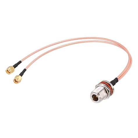RF SIGNAL SMA to N Cable, Type N Female to Dual SMA Male Cable Splitter ...