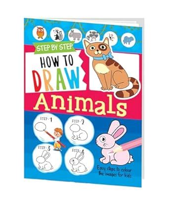 Buy HELLOFRIEND BOOKS Step By Step How To Draw - Animals Book Online at ...