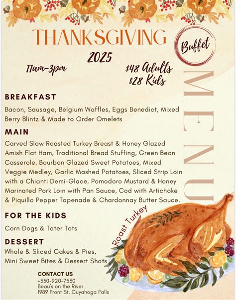 Thanksgiving Buffet , 1989 Front St, Cuyahoga Falls, OH, 27 November ...