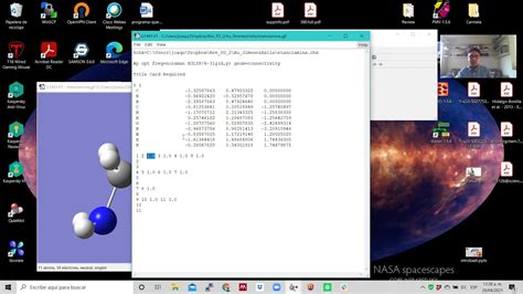 GaussView Tutorial 的图像结果