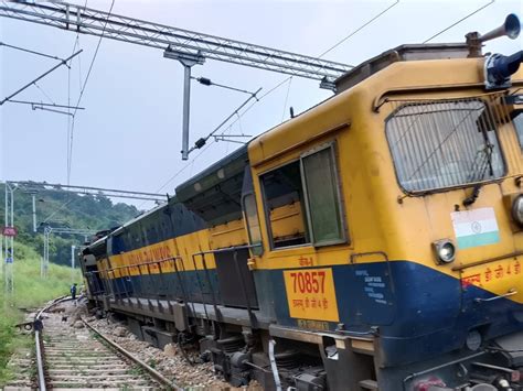 LTT Express derailed at Dibalong station Agartala-Lokmanya Tilak ...