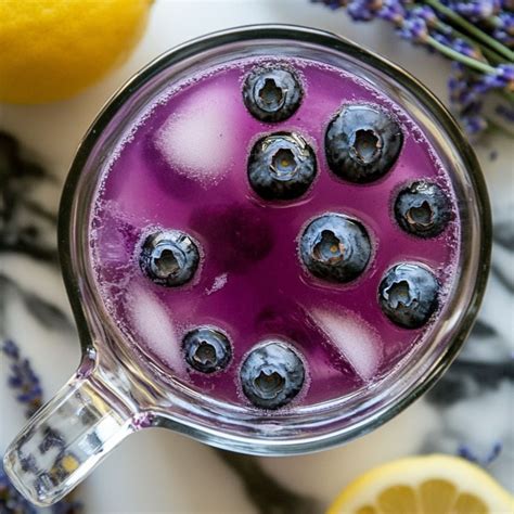 Easy Blueberry Lavender Lemonade (20 Minutes)