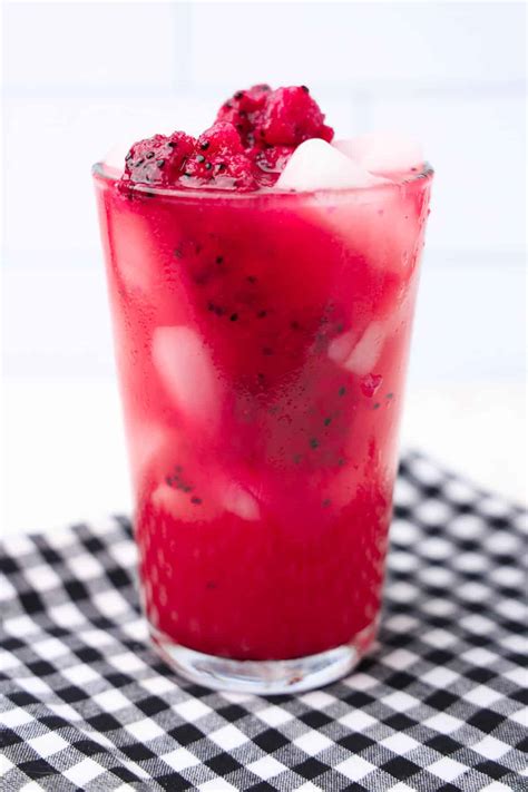 Mango Dragonfruit Refresher Starbucks Copycat - Organized Island