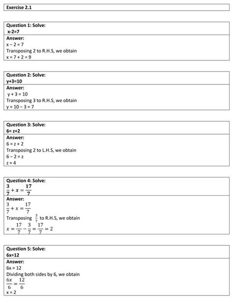 Image result for Class 8 Mathschapter2 Exercise 2.1