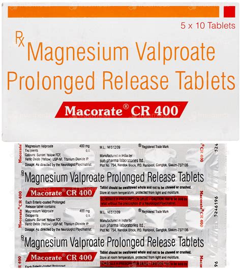 Macorate 400 MG Cr | Order Macorate 400 MG Tablet Cr Online at Truemeds