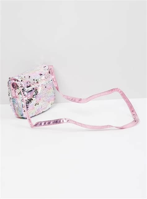 Buy MAX Girls Sequin Embellished Sling Bag Online at just Rs. 699.0 ...