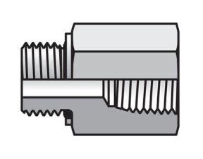Conversion Adapter - Metric-ORR / NPTF for ISO9974 / DIN 3852-1 Port ...