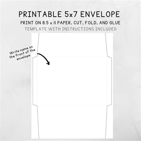 Image result for DIY Envelope 5X7
