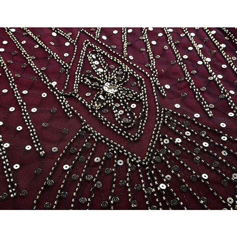 Roaring 20s 1920s Floor Length Evening Dress Outfits Accessories Set ...