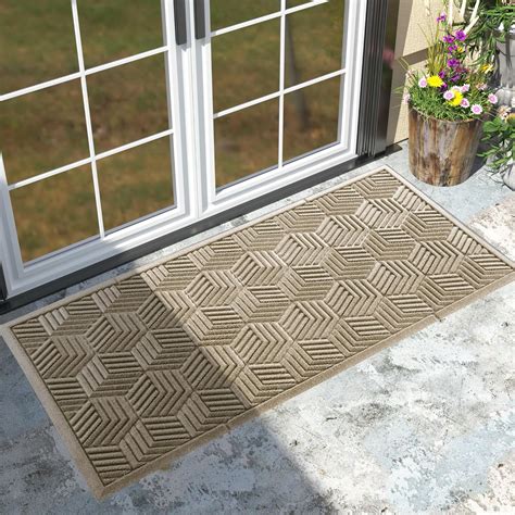 Yimobra Front Entrance Door Mat, All-Season Heavy Duty Outdoor Indoor ...