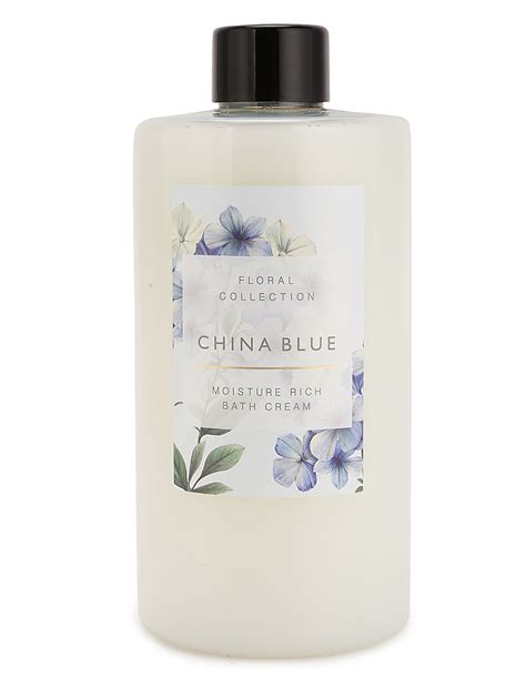 Buy China Blue Moisture Rich Bath Cream at Marks & Spencer
