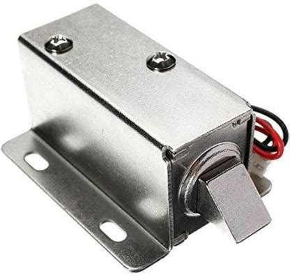 Jenix Electric Lock Solenoid Cabinet | Drawer Door Lock | 12V DC 1.1A ...