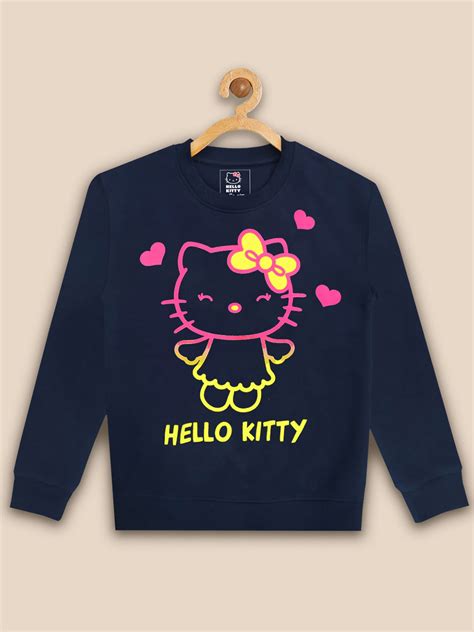 Kids Girls Hello Kitty Blue Sweatshirt – Kidsville