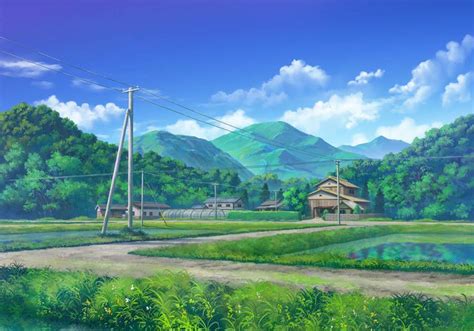 Anime Scenery Beautiful Nature Dreamworld Anime Aesthetic Anime Scenes ...