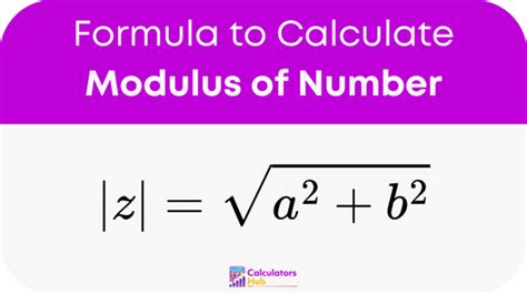 Image result for How to Find Modulus of Complex Number
