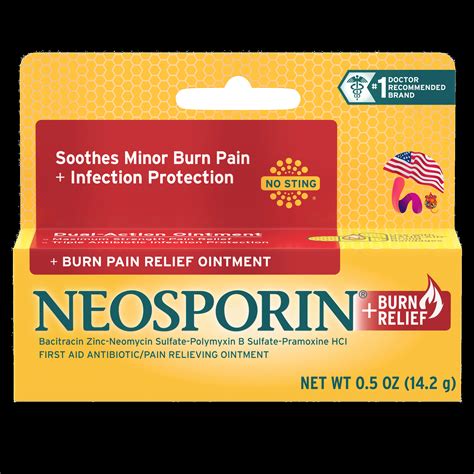 KEM MỠ CHUYÊN TRỊ PHỎNG Neosporin Burn Relief & First-Aid Antibiotic Ointment - Hàng Mỹ Xách Tay ...