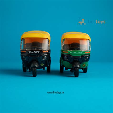 Autorickshaw | Model Die Cast-Metal [1:32] | Pull Back Series – Bestoys ...
