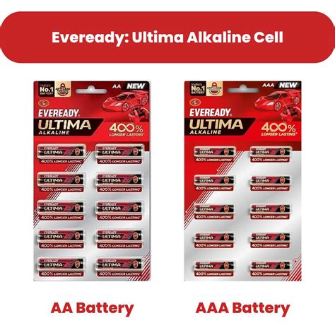 Buy Durable & Reliable Eveready Ultima Alkaline Cell from Makerbazar