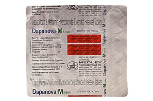 Dapanova M 5/500mg Er | Order Dapanova M 5/500mg Tablet Er Online at ...
