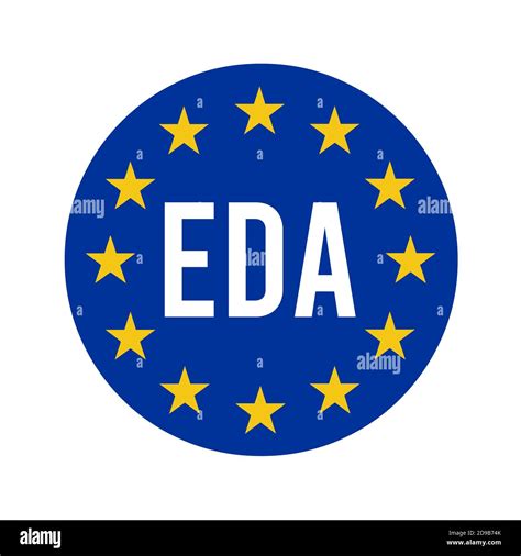 EDA, European defence agency sign Stock Photo - Alamy