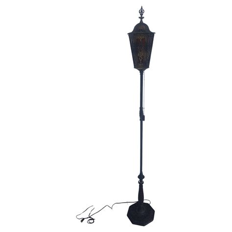 Pair of Antique Victorian Style Giltwood Floor Lamps For Sale at ...