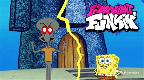 Image result for Squidward FNF Mod