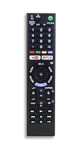 Buy YouTube and Netflix Hotkeys Replacement for Sony Bravia LCD LED ...