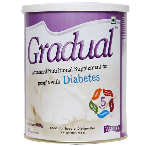 Gradual Diabetes Vanilla Powder | Uses, Side Effects, Price | Apollo ...