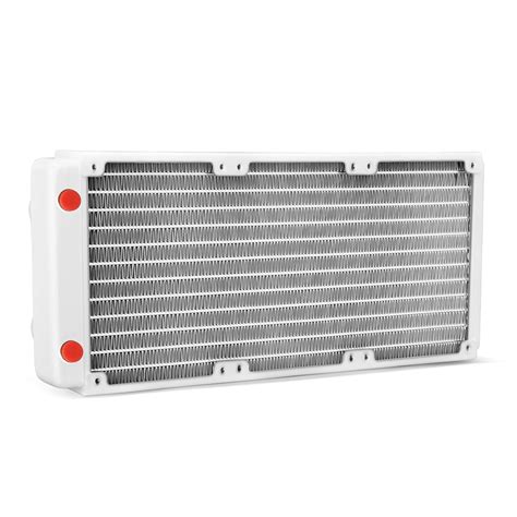 360mm Copper Radiator, Copper CPU Water Cooling Heat Exchanger with 1/4 ...
