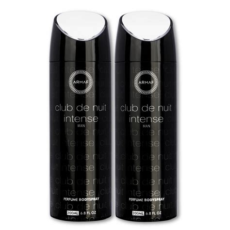 Armaf Club De Nuit Intense Man Deodorants for Men - 200ML Each (Pack o ...