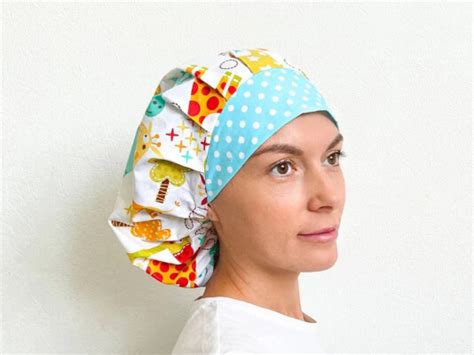 Easy Scrub Cap Pattern 的图像结果