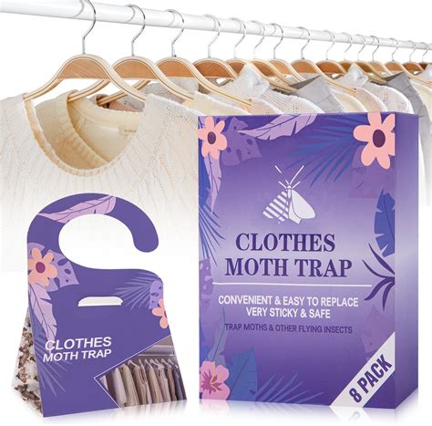 Amazon.com : Mottenfalle Clothes Moth Traps 6-Pack - Prime Safe Non ...