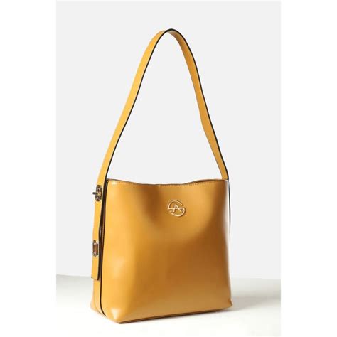 Buy Allen Solly Women Yellow Casual Shoulder Bag Online