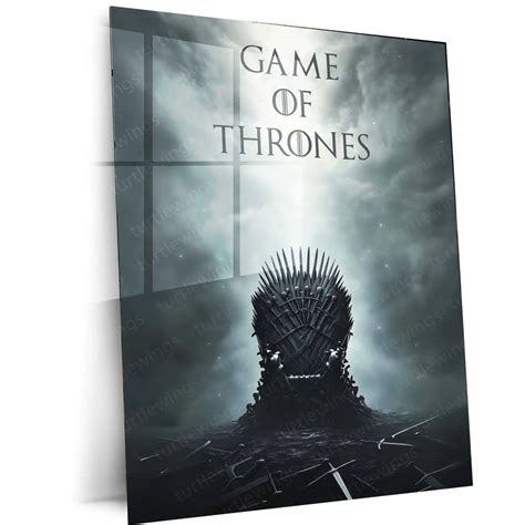 Movies Metal Poster | Game of Thrones Metal Poster | Epic Fantasy Wall ...