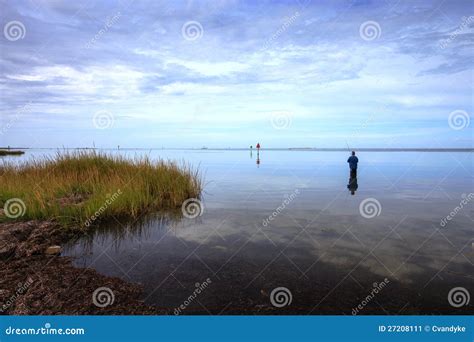 Pamlico Sound On The North Carolina Outer Banks Stock Photo ...