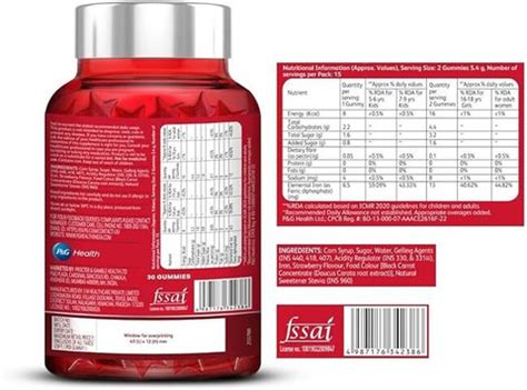 Livogen IRON GUMMIES Price in India - Buy Livogen IRON GUMMIES online ...