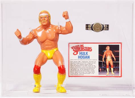 1984 LJN WWF Wrestling Superstars Loose Action Figure & Filecard - Hulk ...