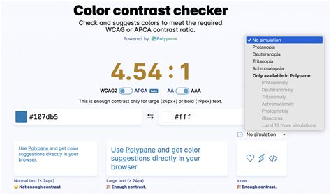 Image result for Color Contrast Tools