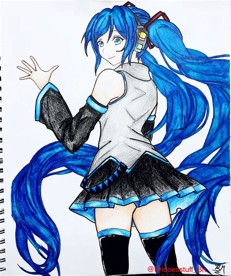 Drawings Of Hatsune Miku - Drawing Tips Guide