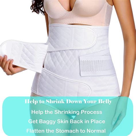 Buy Paz Wean Post Belly Band Postpartum Recovery Belt Girdle Belly ...