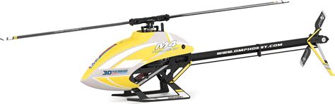 Buy OMPHOBBY M4 RC Helicopter PNP Kits for Adults, Dual Brushless ...