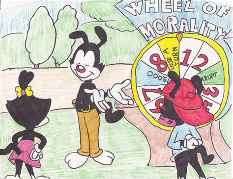 Animaniacs Wheel of Morality 的图像结果