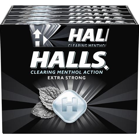Halls Cough Drops Black at Ada Tawney blog