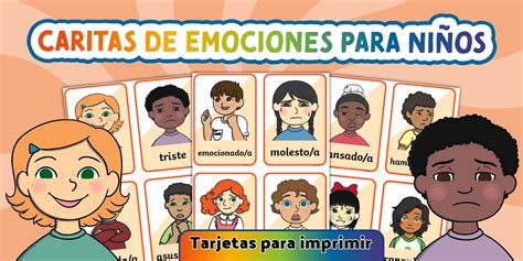 Caritas de emociones para niños para imprimir | Twinkl