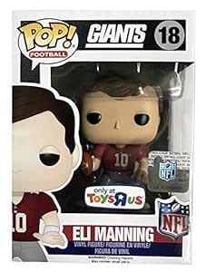 Funko Pop! Football New York Giants Eli Manning Red Uniform #18 (Toys R ...