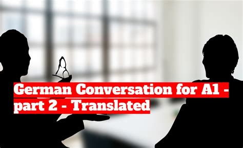 Image result for German Conversation Practice